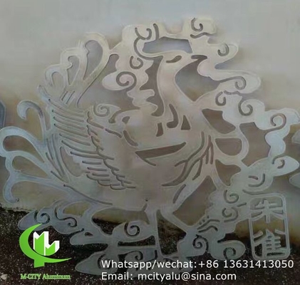 aluminium veneer sheet metal facade cladding bending sheet 2.5mm thickness for curtain wall facade decoration
