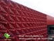 3D aluminum cladding panel Aluminum facade decorative wall panel for facade with 2mm metal sheet 1m x 1m supplier