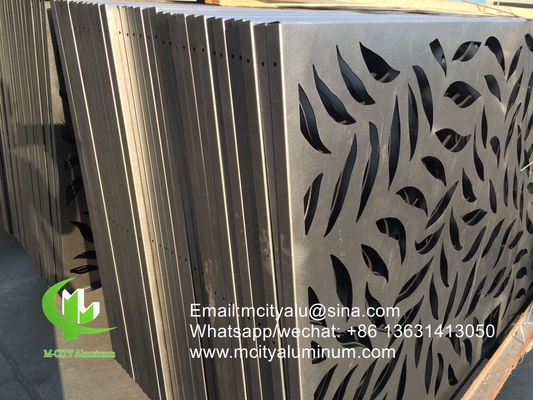 Perforated aluminum sheet formed cladding panel metal panels solid supplier