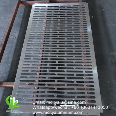 aluminum perforated sheet for facade wall cladding panel exterior building cover for building or ceiling