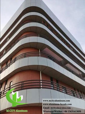 Exterior Metal Facades Wall Cladding Decoration Aluminium Solid Panels Project