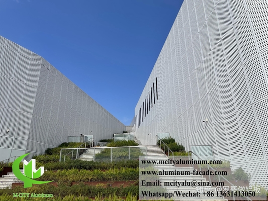 Exterior Metal Facades Wall Cladding Decoration Aluminium Solid Panels Project