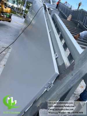 Exterior Metal Perforated Sheet Aluminum Panels Decoration