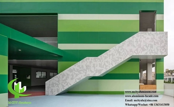 Exterior Wall Cladding Aluminium Screen Solid Aluminum Facade Panels