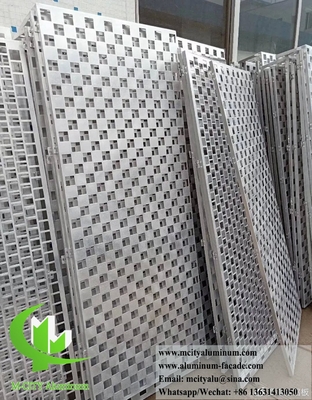Decorative Metal Screen Perforated Aluminum Panels