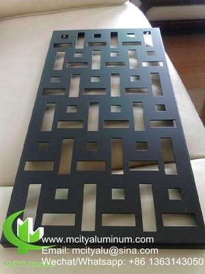 Architectural aluminum sheet solid metal panel for wall cladding supplier