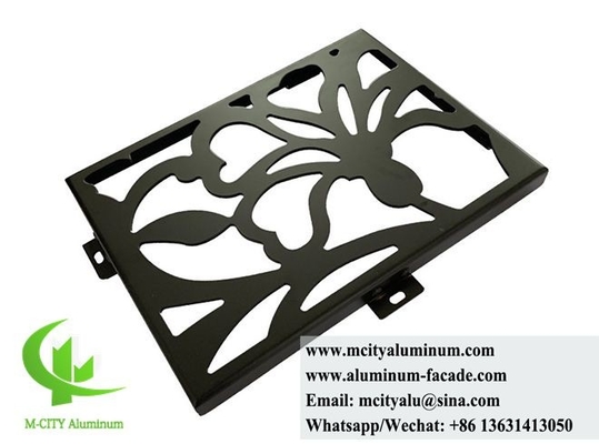Laser Cut Metal Screen Solid Aluminum Panels For Interior Decoration