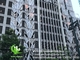 PVDF Metal aluminum perforated bending panel used for building exterior supplier
