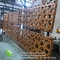 white color Powder coated Metal aluminum perforated panel cladding for facade exterior cladding supplier