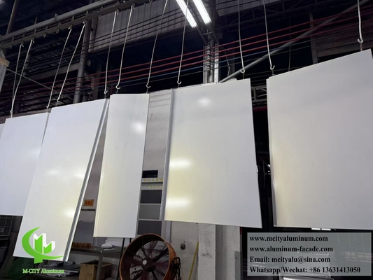 Exterior Wall Cladding Aluminium Wall Panels PVDF  Chameleon Color