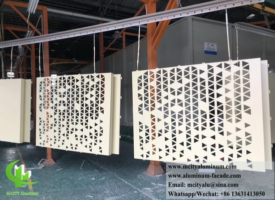 Perforating Metal Facades Aluminium Cladding Panels Exterior Wall Decoration