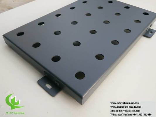 Customizable Aluminum Facade Cladding for Any Building 3D Design Perforation CNC Engraving