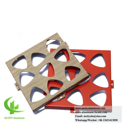Customizable Aluminum Facade Cladding for Any Building 3D Design Perforation CNC Engraving