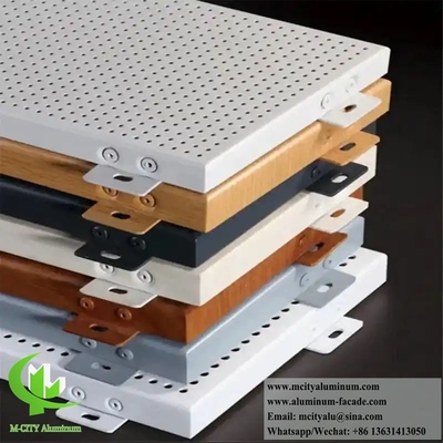 Customizable Aluminum Facade Cladding for Any Building 3D Design Perforation CNC Engraving