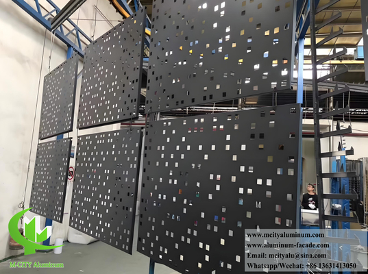 Easy Installation of Aluminum Cladding with CNC Engraved Panels for Modern Building Design