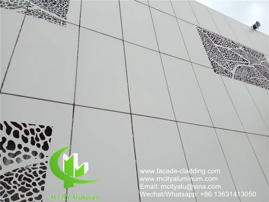 3003 3mm metal aluminum panel fluorocarbon aluminum solid panel curtain wall for facade cladding