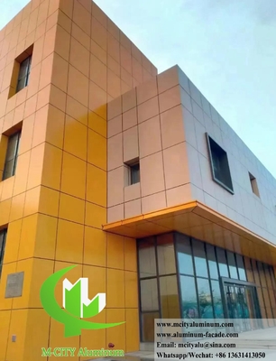 Architectural Metal Facade Decoration 3mm Thickness