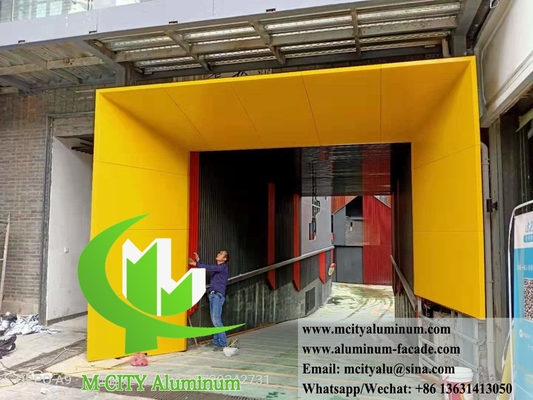 Architectural Aluminum Panels 3mm 3003 Facades System