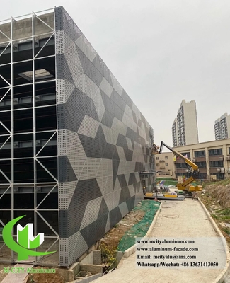 Easy Installation Of Prefabricated Aluminum Panels For Building Envelope And Decoration