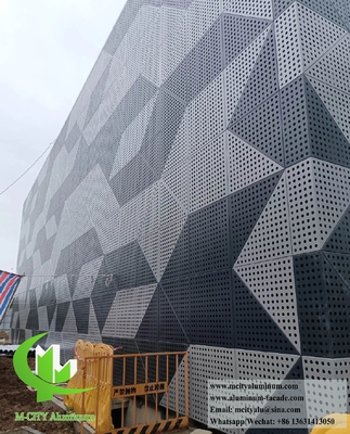 Easy Installation Of Prefabricated Aluminum Panels For Building Envelope And Decoration