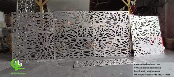 10mm Aluminum Gate Laser Cut Metal Screen Panels