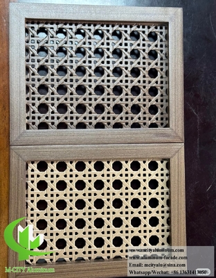Perforating Metal Screen Aluminium Screen Weave Pattern