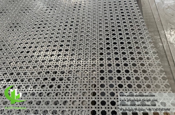 Customizable Aluminum Pattern Panel Facade Perfect For Building Envelope And Decoration