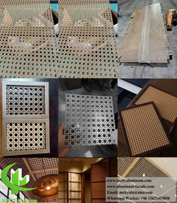 Customizable Aluminum Pattern Panel Facade Perfect For Building Envelope And Decoration