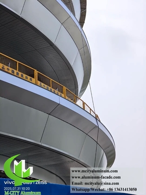 Architectural Metal facade Panel With Perforation Pattern