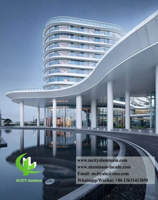 Custom Made Metal Cladding Panel Aluminum Facades