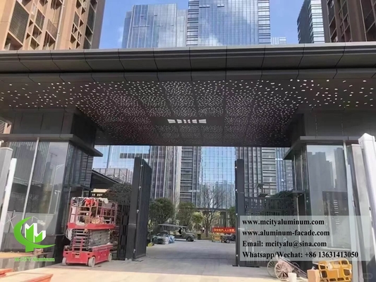 Perforated Aluminum Facade: Blend Artistry with Practicality for Iconic Buildings