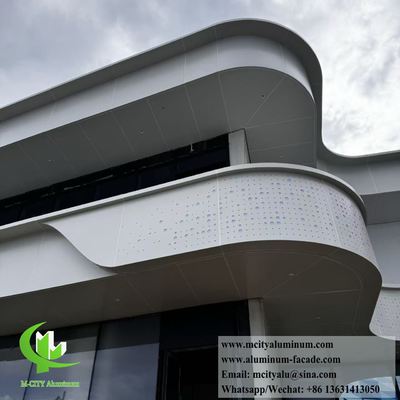 Solid Aluminum Facade Cladding Factory Directly In China