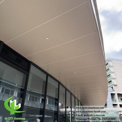 2.5mm Aluminum Sheet For Wall Decoration Outdoor Use PPG Paint