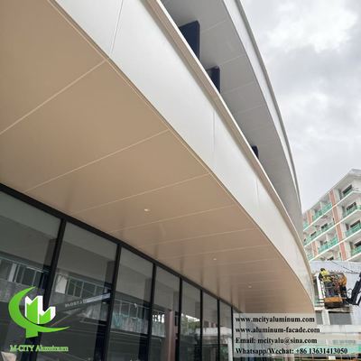 Architectural Metal Cladding Panels Aluminium 3003 3mm PVDF