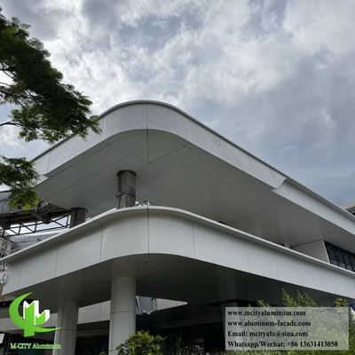 Solid Aluminum Facade Cladding Factory Directly In China