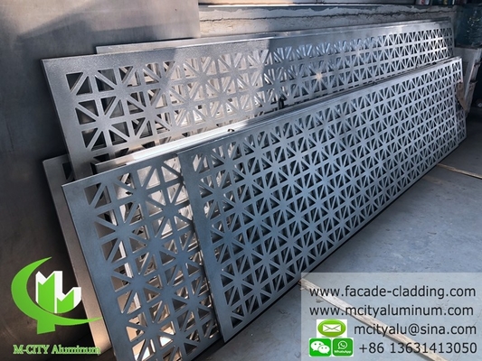 outdoor aluminum panel for wall cladding powder coated white