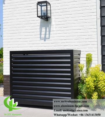 Hide Your Aircon Fan Air Conditioner Screen Aluminum Heat Pump Cover