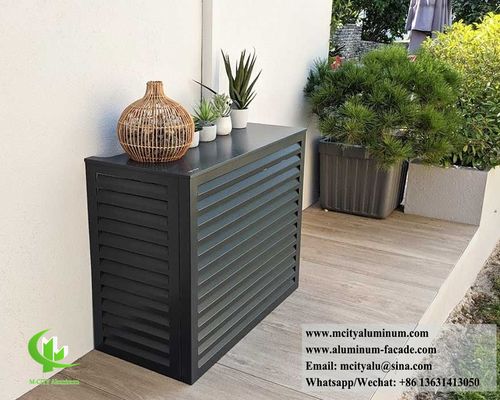 Hide Your Aircon Fan Air Conditioner Screen Aluminum AC Cover