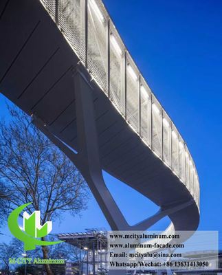 Expanded Aluminum Mesh For Building Decoration 3mm Thickness