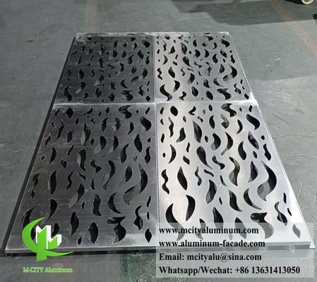 3003 Aluminum Alloy Perforated Facades Wall Cladding System