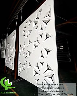 Perforated Aluminum Facade With Customizable Patterns And Colors Crafted From 3003 Aluminum Alloy For Long Term Architectural