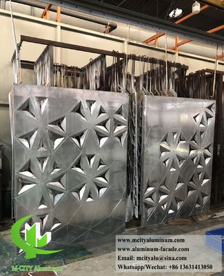 MASHRABIYA Laser Cut Aluminum Panel For Fence Wall Decoration