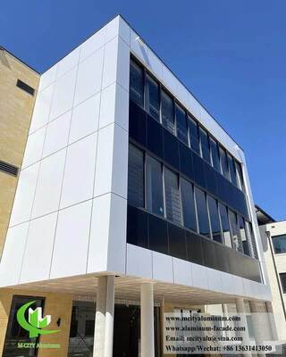 Aluminum Wall Panel Perforated Facade System Outdoor Indoor Decoration