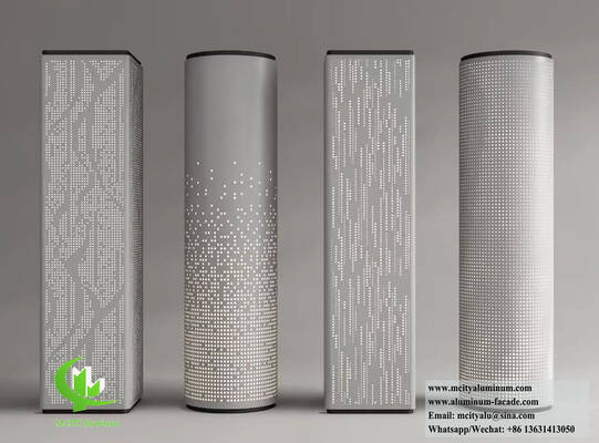 Aluminum Column Cladding for Stylish Architectural Design