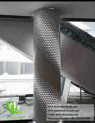 Aluminium Column Cladding for Architectural Facade Systems