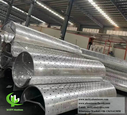 Aluminium Column Cladding for Architectural Facade Systems