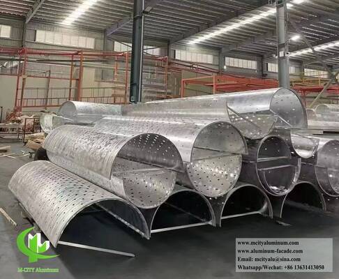 Architectural Aluminium Columns for Facades & Exterior Structures