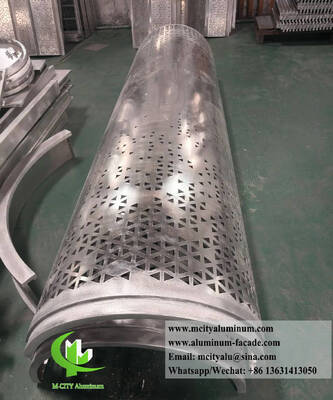 Aluminum Column Cladding for Modern Architecture