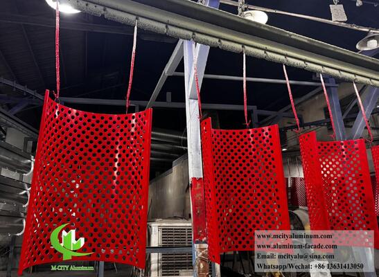 Perforated Aluminum Panels for Exterior and Ceiling Design