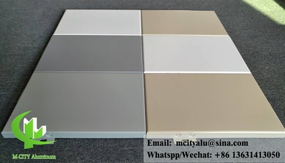 Solid aluminum panels powder coating for building wall cladding